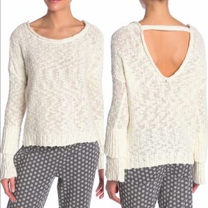 Roxy Ruffle Party Knit Sweater